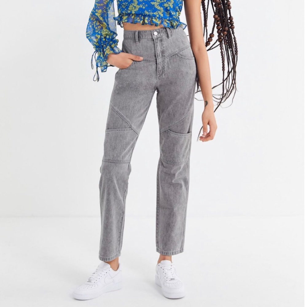 BDG High Rise Straight Leg Jean